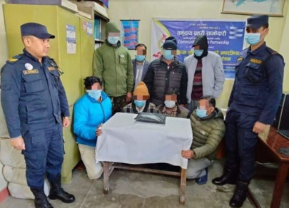 two indians among eight held in nepal for possessing uranium like substances two indians among eight held in nepal for possessing uranium like substances