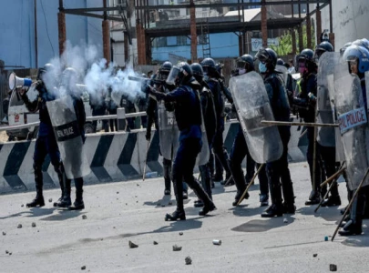 nepal police clash with protesters nepal police clash with protesters