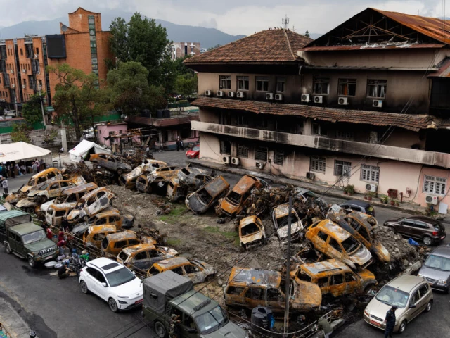 nepal suffered losses of about 586 million in deadly anti corruption protests in september a report says photo afp nepal suffered losses of about 586 million in deadly anti corruption protests in september a report says photo afp