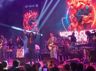 nepali singer honours reshma at world culture festival in karachi