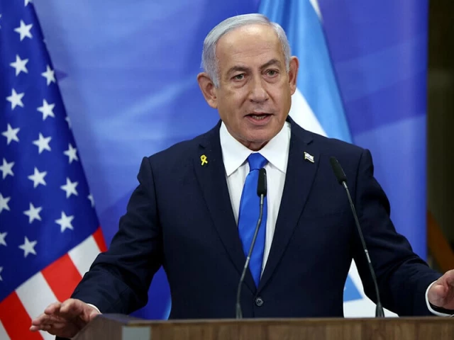 israel s prime minister benjamin netanyahu speaks during a joint press conference with the us secretary of state at his office in occupied jerusalem on february 16 2025 photo afp israel s prime minister benjamin netanyahu speaks during a joint press conference with the us secretary of state at his office in occupied jerusalem on february 16 2025 photo afp