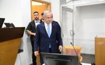 halt to iran attacks means netanyahu s corruption trial will resume on sunday