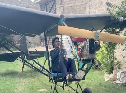 bajaur youth builds plane after six years