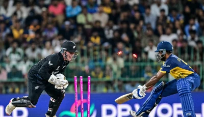new zealand s tim seifert l stumps out sri lanka s pavan rathnayake during the 2026 icc men s t20 cricket world cup super eights match between sri lanka and new zealand at the r premadasa stadium in colombo on february 25 2026 photo afp new zealand s tim seifert l stumps out sri lanka s pavan rathnayake during the 2026 icc men s t20 cricket world cup super eights match between sri lanka and new zealand at the r premadasa stadium in colombo on february 25 2026 photo afp