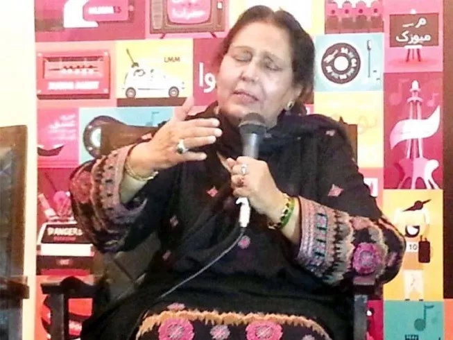 suraiya multanikar got her name after singing the multani kafi to perfection photo file suraiya multanikar got her name after singing the multani kafi to perfection photo file