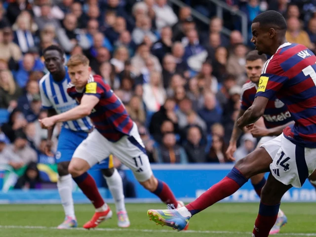 newcastle united s alexander isak scores their first goal from the penalty spot photo reuters newcastle united s alexander isak scores their first goal from the penalty spot photo reuters