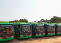 punjab chief minister maryam nawaz launched eco friendly electric buses in sargodha on sept 19 2025 source x com pmln org