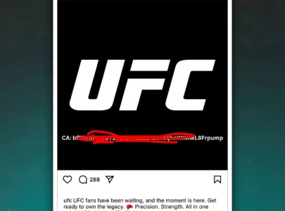 ufc official instagram account hacked with fraudulent cryptocurrency post