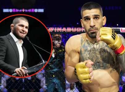 khabib dismisses ilia topuria s lightweight title bid but ufc legend backs him