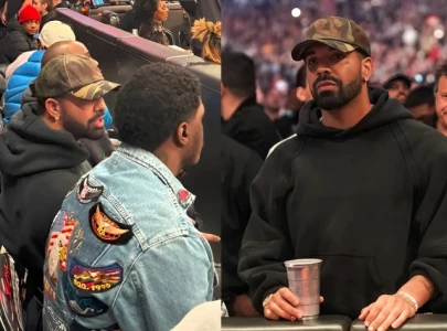 drake makes low key appearance at wwe elimination chamber 2025