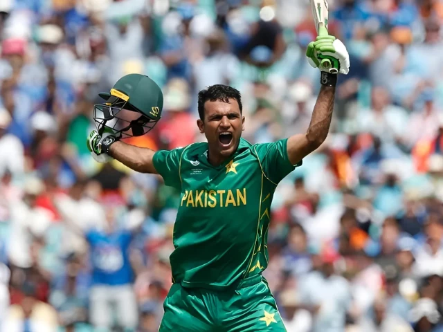 fakhar zaman in the 2017 final fakhar zaman in the 2017 final