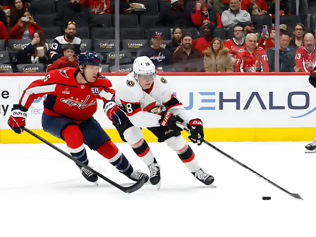 Senators vs Capitals 4-5: Washington ends 3-game skid thanks to Wilson | The Express Tribune