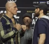 ufc 313 press conference alex pereira and magomed ankalaev stare down