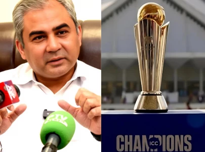 mohsin naqvi celebrates pakistan s successful hosting of ct gets criticised on social media mohsin naqvi celebrates pakistan s successful hosting of ct gets criticised on social media