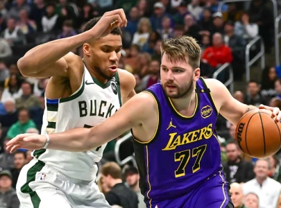 la lose third straight against bucks as luka doncic makes lakers history la lose third straight against bucks as luka doncic makes lakers history