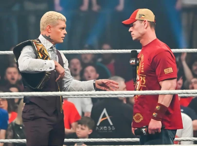 wwe raw results 17th mar john cena cody rhodes come face to face