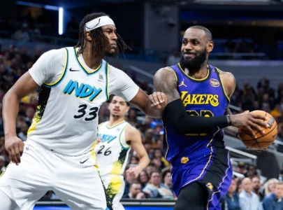 watch lebron james buzzer beater propels lakers 120 119 win over pacers watch lebron james buzzer beater propels lakers 120 119 win over pacers