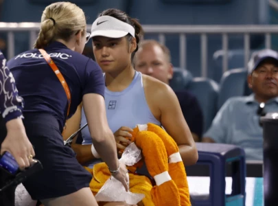 injured emma raducanu falls to jessica pegula in miami open quarter finals injured emma raducanu falls to jessica pegula in miami open quarter finals