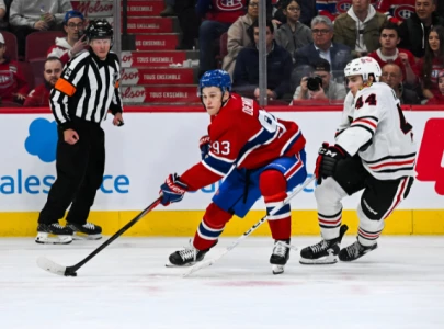 blackhawks vs canadiens 4 3 demidov shines but canadiens miss out on playoffs
