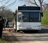 russian drone strike on ukrainian bus kills 9 in marhanets russian drone strike on ukrainian bus kills 9 in marhanets