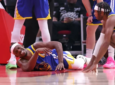 golden state warriors jimmy butler injured out of game 3 of nba playoffs golden state warriors jimmy butler injured out of game 3 of nba playoffs