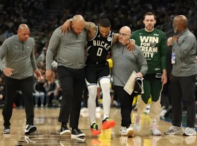 damian lillard to undergo mri likely out of bucks vs pacers game 5 damian lillard to undergo mri likely out of bucks vs pacers game 5