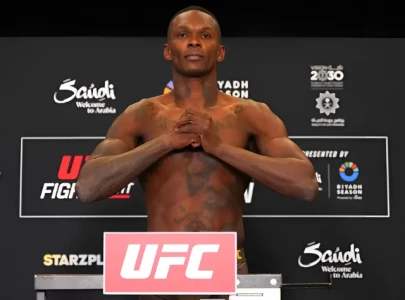 ufc saudi arabia weigh ins adesanya imavov magomedov page hit 186 lb limit