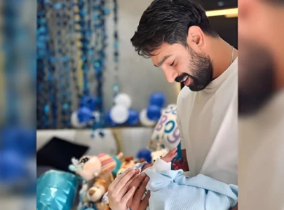 haris rauf shares first glimpse of newborn son reveals name haris rauf shares first glimpse of newborn son reveals name