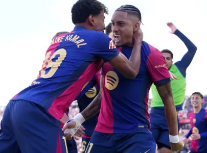 barcelona vs celta vigo 4 3 raphinha s 98 penalty completes insane comeback