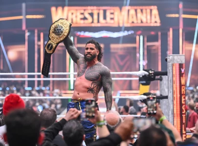 jey uso submits gunther becomes world champion at wwe wrestlemania 41
