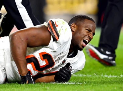 nick chubb s future uncertain as browns face pressure from dallas cowboys