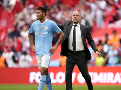 rodri could return before end of season pep guardiola rodri could return before end of season pep guardiola