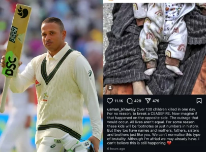 australian cricketer usman khawaja speaks out in support of palestine australian cricketer usman khawaja speaks out in support of palestine