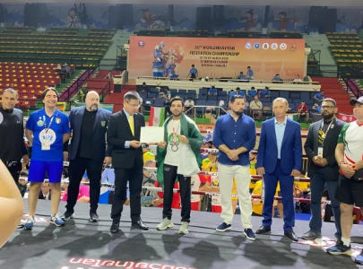 pakistan s agha kaleem wins silver at ifma world muaythai championship pakistan s agha kaleem wins silver at ifma world muaythai championship