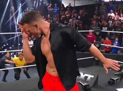 wwe nxt results feb 19 ricky starks is now saints mystery attack shocks nxt