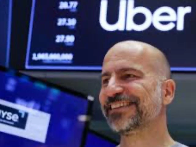 uber ceo dara khosrowshahi reacts on the trading floor at the new york stock exchange nyse in manhattan new york city u s august 2 2022 photo reuters uber ceo dara khosrowshahi reacts on the trading floor at the new york stock exchange nyse in manhattan new york city u s august 2 2022 photo reuters