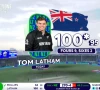 pak vs nz champions trophy 2025 clash latham scores first odi century since 2022