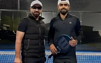 watch babar azam spotted playing padel tennis after disappointing champions trophy