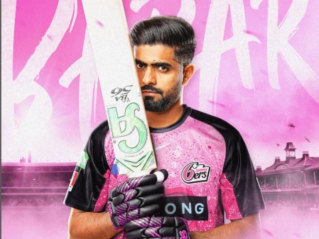 babar azam joins sydney sixers for bbl 15 shares reaction online