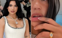 dua lipa reveals all about her unconventional engagement ring dua lipa reveals all about her unconventional engagement ring
