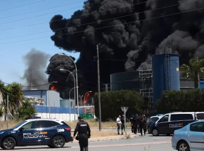 chemical plant explosion in seville triggers alert across southern spain