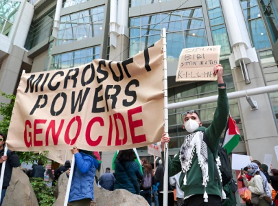 microsoft fires employee for protesting tech giant s relation with israel microsoft fires employee for protesting tech giant s relation with israel