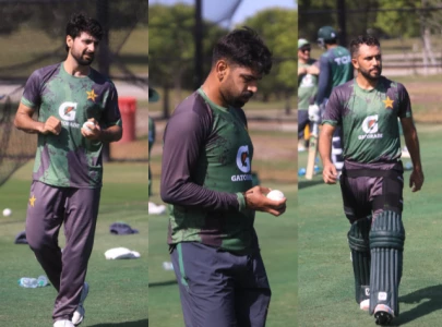 pakistan begin training in lauderhill for t20i series against west indies
