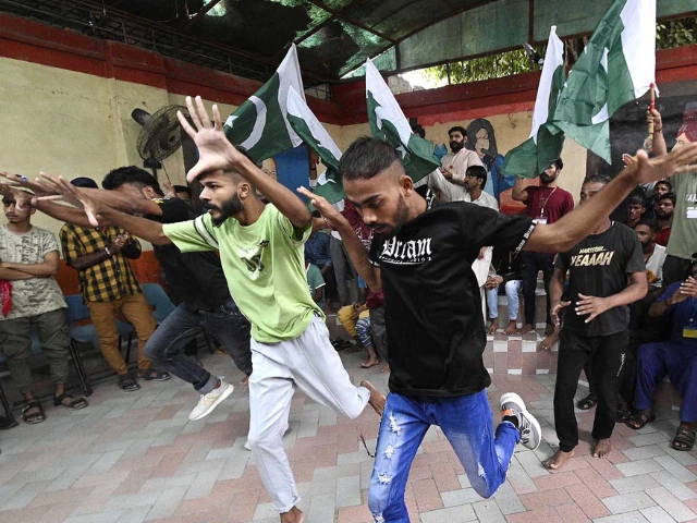 karachi central jail prisoners celebrate independence day in prison on august 13 2025 photo inp karachi central jail prisoners celebrate independence day in prison on august 13 2025 photo inp