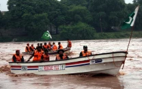 rescue 1122 personnel take part in a mock flood fighting and rescue exercise along the ravi river in lahore on tuesday as the ndma issued flood alerts warning of rising water levels in the sutlej and ravi rivers due to heavy rainfall and water discharge from india photo app rescue 1122 personnel take part in a mock flood fighting and rescue exercise along the ravi river in lahore on tuesday as the ndma issued flood alerts warning of rising water levels in the sutlej and ravi rivers due to heavy rainfall and water discharge from india photo app