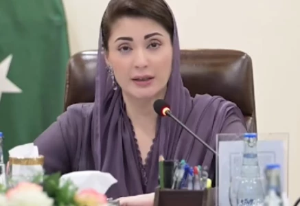 punjab chief minister maryam nawaz sharif addresses the commissioners and deputy commissioners via video link on wednesday aug 27 2025 screengrab punjab chief minister maryam nawaz sharif addresses the commissioners and deputy commissioners via video link on wednesday aug 27 2025 screengrab