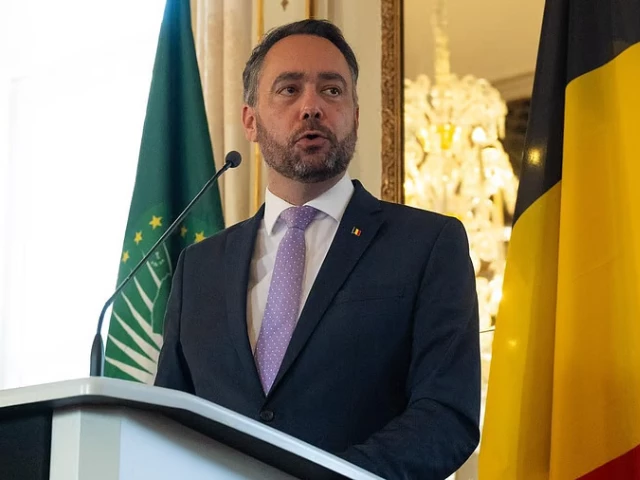 belgium foreign minister maxime prevot photo x file belgium foreign minister maxime prevot photo x file