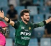 pakistan s shaheen shah afridi r gestures as uae s alishan sharafu looks on during the asia cup 2025 twenty20 international cricket match between united arab emirates and pakistan at the dubai international stadium in dubai on september 17 2025 photo afp
