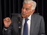 defence minister khawaja asif speaks during an interview with british american journalist mehdi hasan on his show mehdi unfiltered screengrab