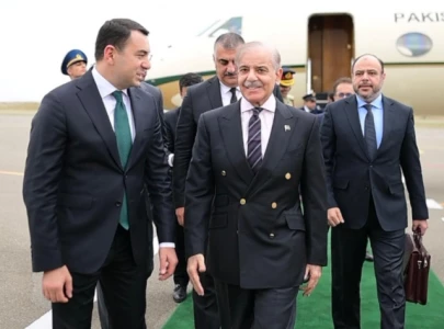 pm arrives in azerbaijan for 17th eco summit pm arrives in azerbaijan for 17th eco summit